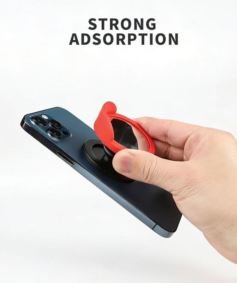 Magsafe Mobile Phone Selfie Mirror Magnetic Suction Cup Holder Suitable for iPhone Photo and Video Assistance Convex Mirror