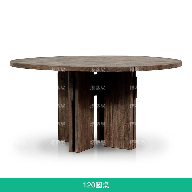 Mesa y silla de madera maciza al aire libre patio chalet silla de ocio mesa larga alojamiento residencial jardín al aire libre terraza tabla de teca
