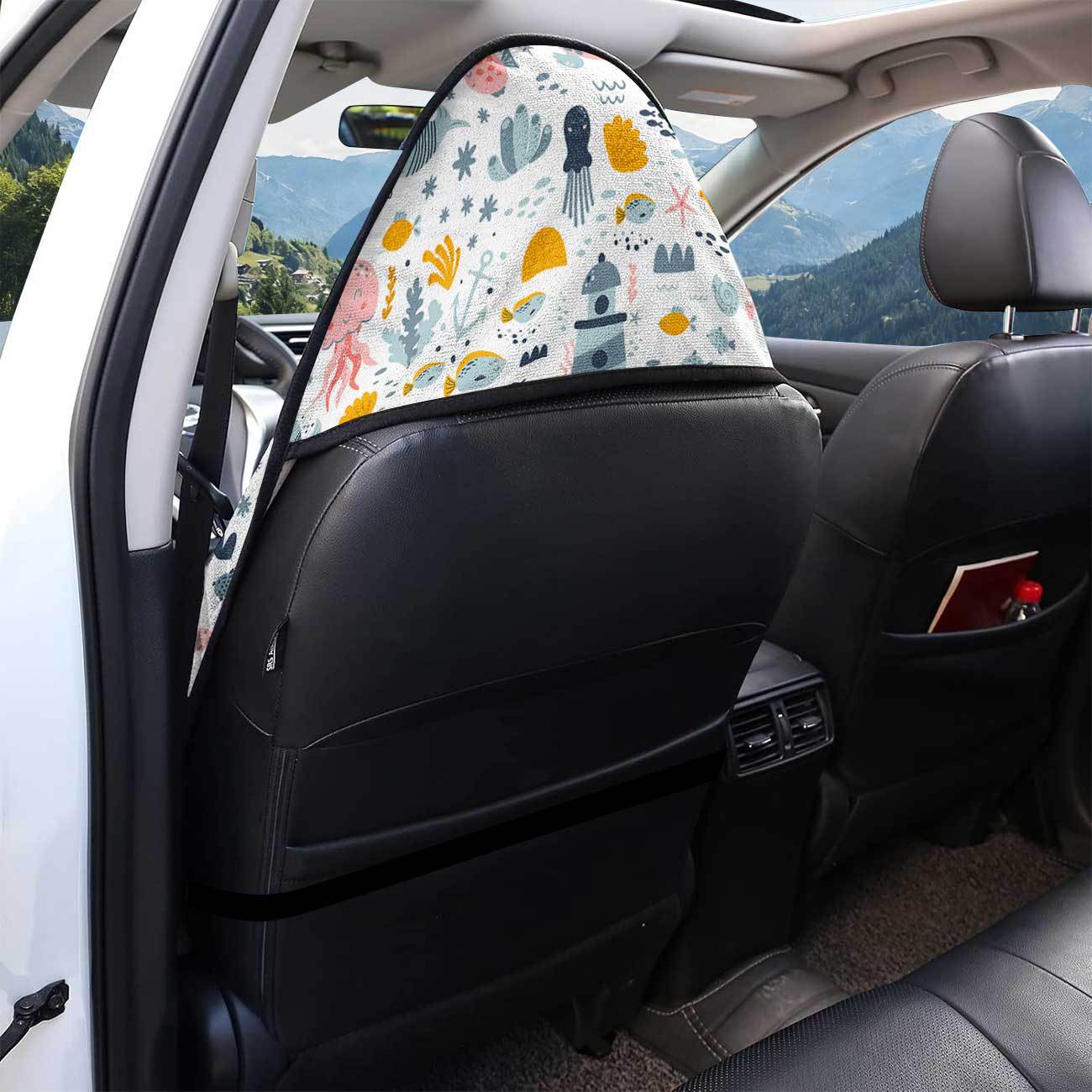 Marine seat towel cover front seat protector suitable for gym and exercise, universal for all seasons and car use