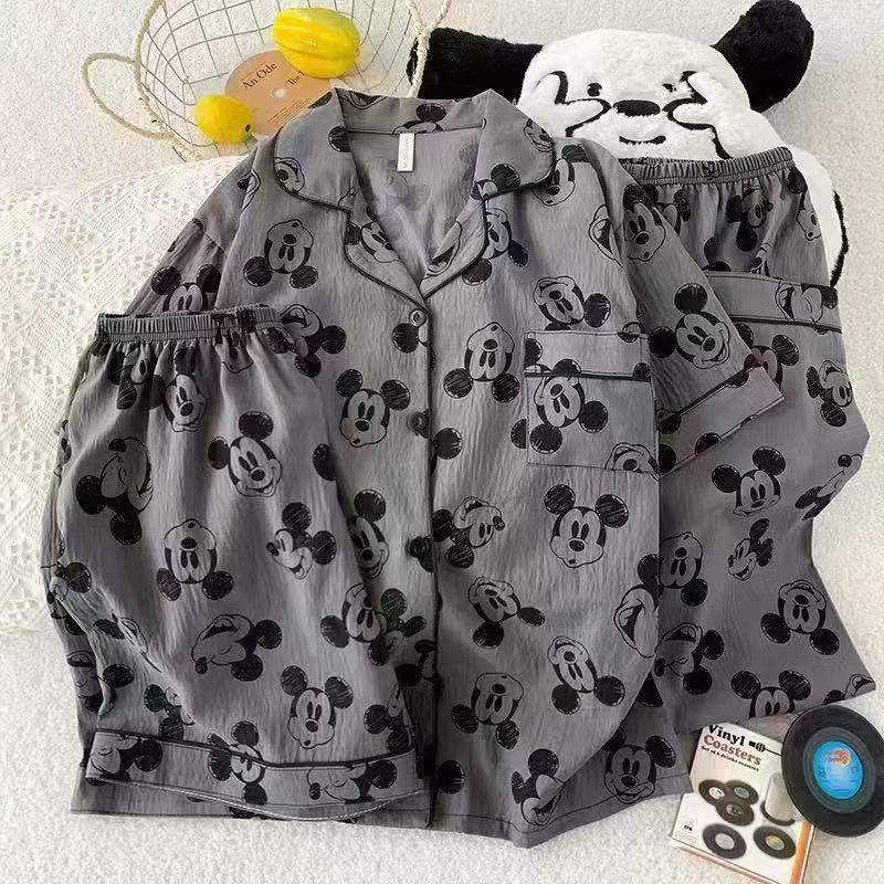 新品短袖三件套2025云朵绵夏天短袖长裤三件套可爱睡衣女家居服|undefined