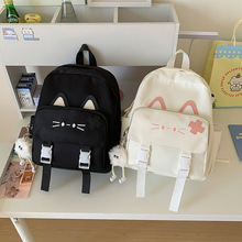 高颜值新款校园风可爱学生包少女软妹出游背包外出游玩小双肩包