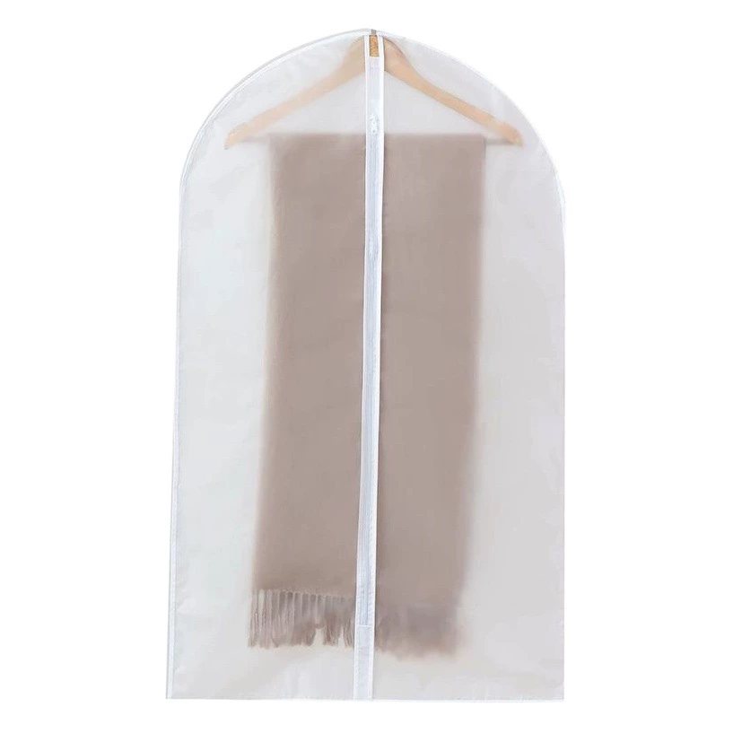 Заводская поставка прозрачного пылезащитного чехла для одежды, износостойкого моющегося пылезащитного чехла PEVA, можно повесить мешок для пыли без запаха