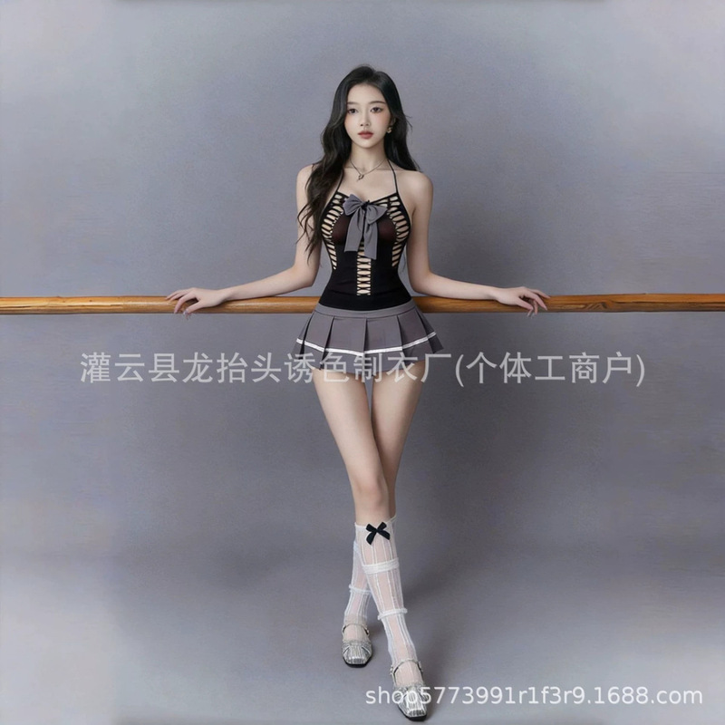 Dragon Head up New Style Sexy Pure Desire Uniform Set Football Cheerleader Outfit Dropshipping Dragon Head up New Style Sexy Pure Desire Uniform Set Football Cheerleader Outfit Dropshipping