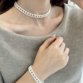 天然珍珠项饰;天然珍珠耳饰;天然珍珠手饰