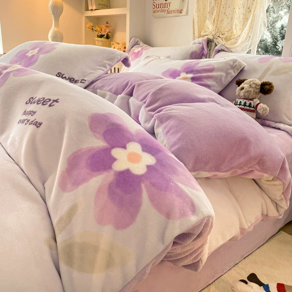 Nectar - purple + lilac purple [thickened milk velvet, warm and skin-friendly]