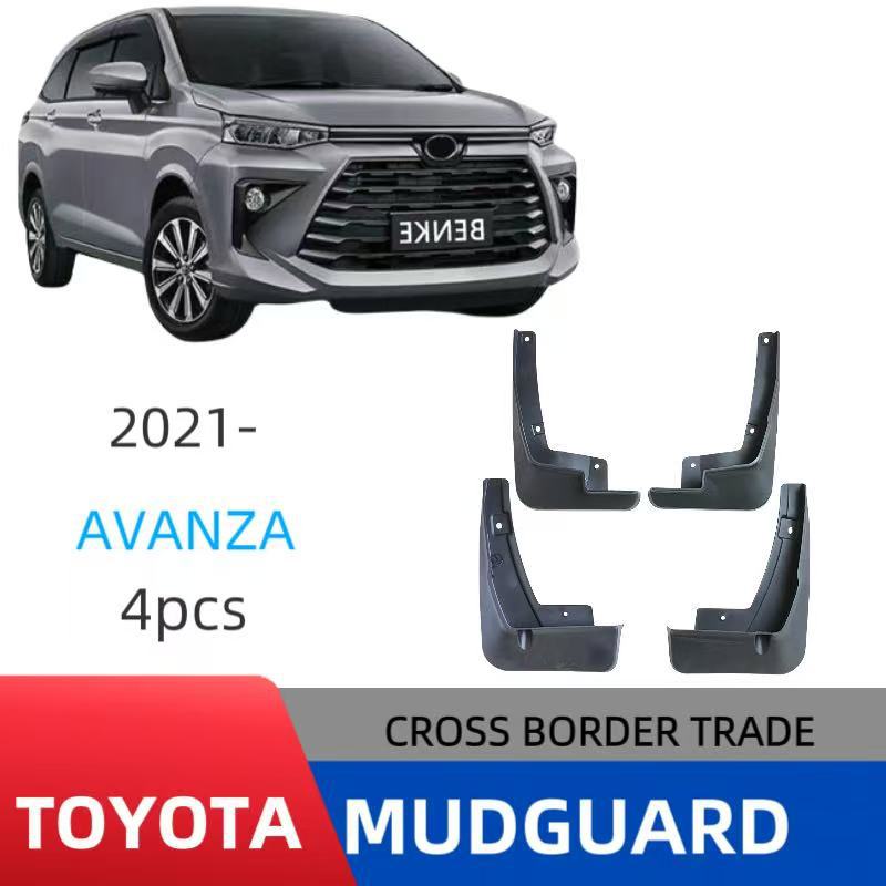 Guardabarros para Toyota Avanza 2022, protección para neumáticos AVANZA 12-21, exportación transfronteriza. image 1