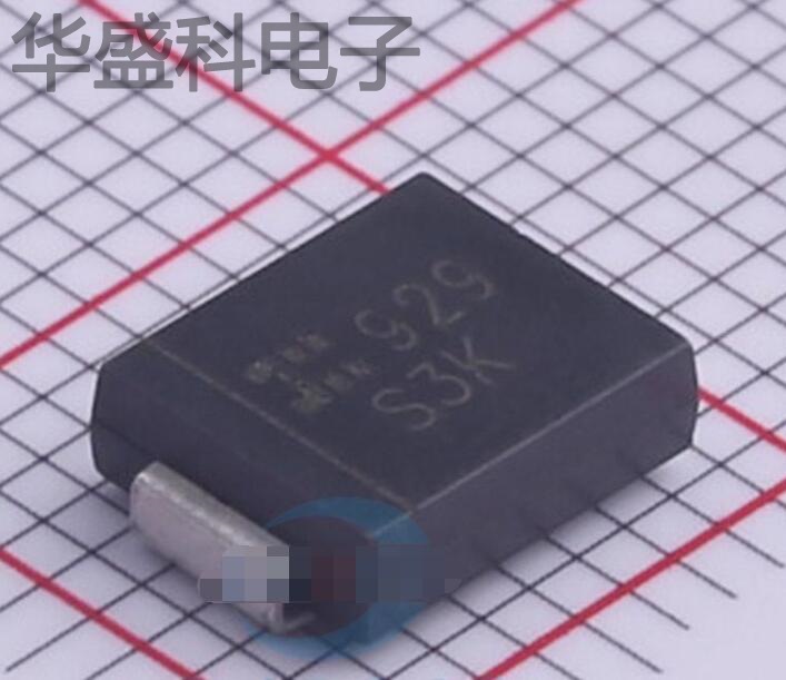 S3K-13-F 封装 SMC(DO-214AB) 通用二管 现货供应