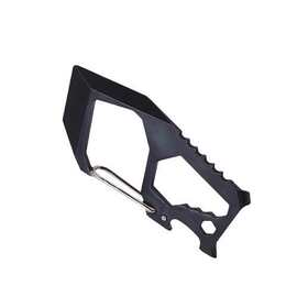 户外多功能随身钥匙扣快挂扣开瓶器工具卡EDC工具拆快递开箱神器