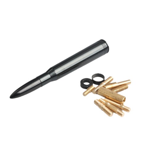 Cross-border car modification, decorative roof antenna, bullet antenna, off-road vehicle aluminum alloy antenna, universal