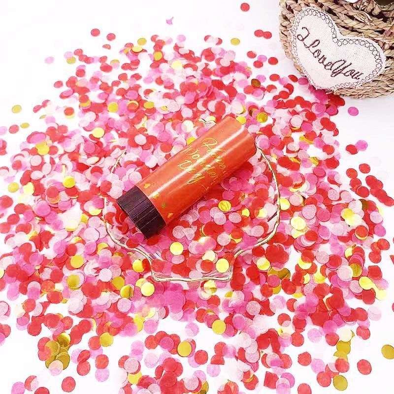 빨간 스팽글-폭발 도매 10