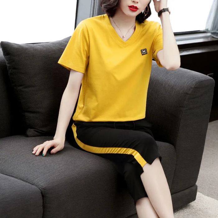 노란색