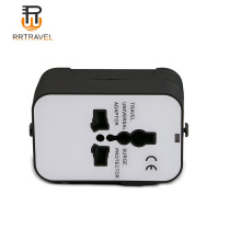 202多国旅行全球通用转换插头双USB 2.1A universal adapter