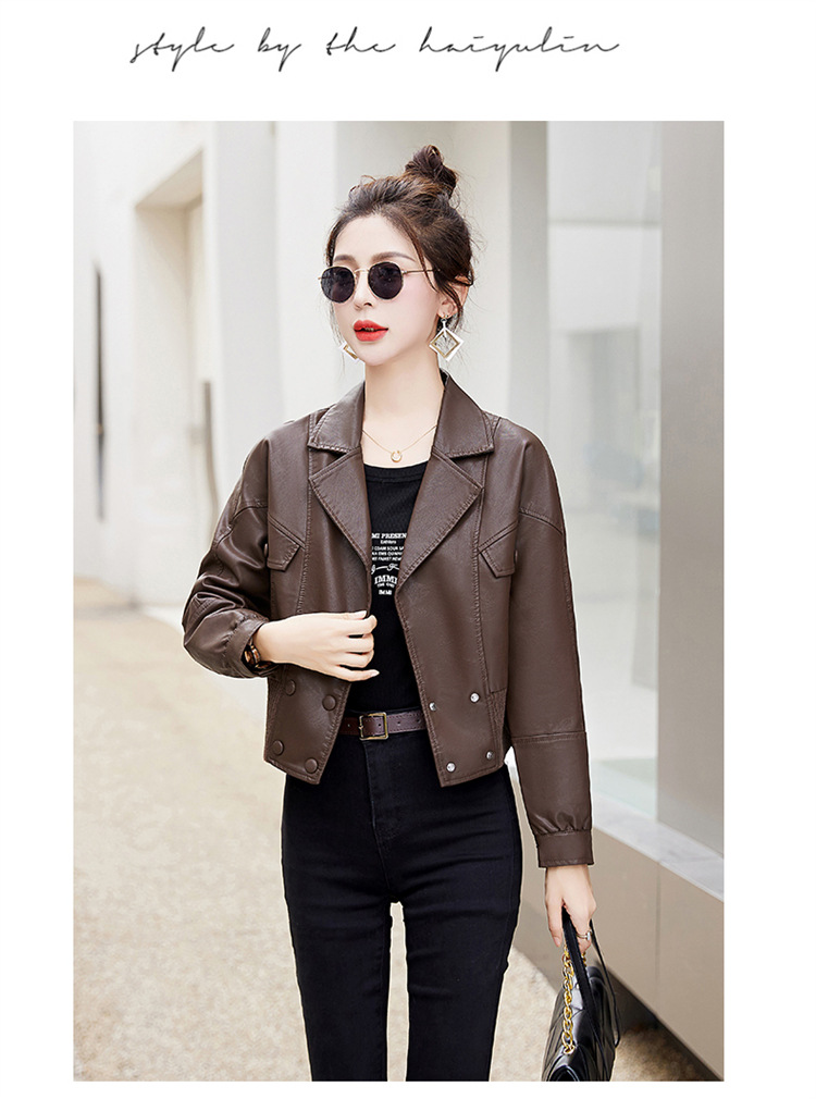 E9688 2580K ÁO DA NỮ XIAENHA MÙA XUÂN THU ĐÔNG THỜI TRANG NỮ G06 SẢN PHẨM MỚI