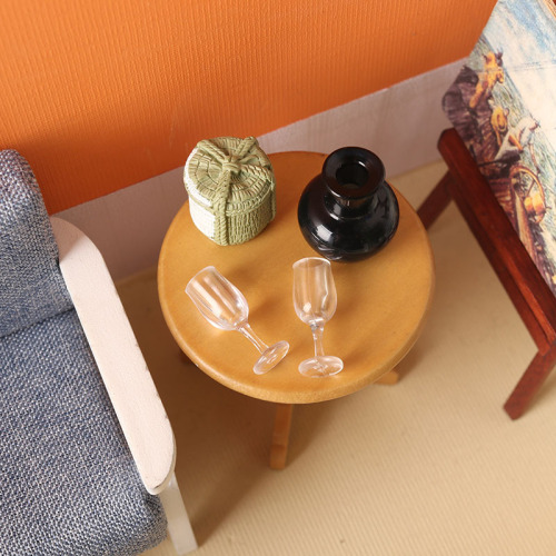 Mini Food Play Wine Glass 1:12 Scale OB11 Dollhouse Dollhouse Tea Party DIY Tea Cup Accessory