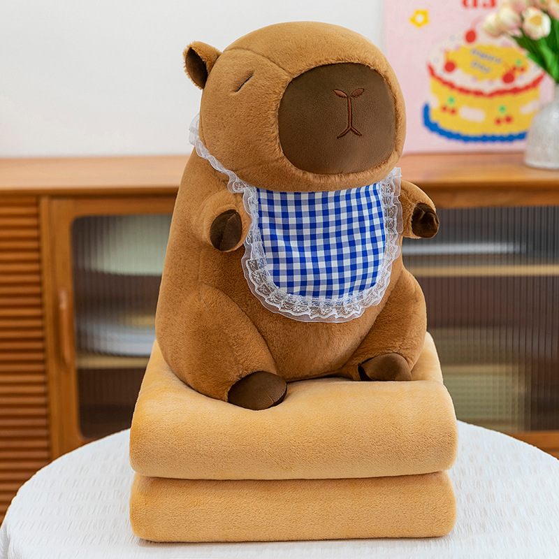 Bufanda azul capibara