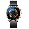 Men's fashionable steel belt, quartz calendar, men's watch, suitable for import, wholesale