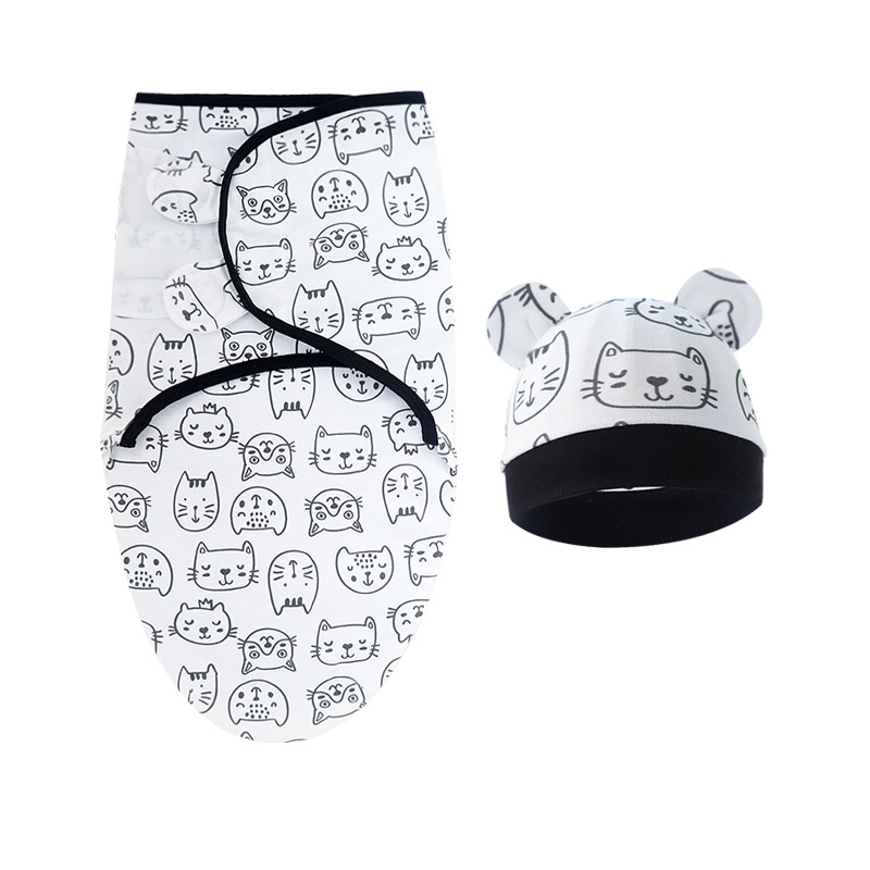 검은 고양이 (포대기 + 싱글 기장)