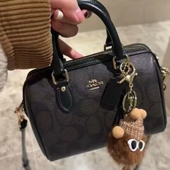 Koujia 新しいローワンクラシック老眼ボストン枕バッグミニハンドバッグクラシック老眼クロスボディレディースバッグ