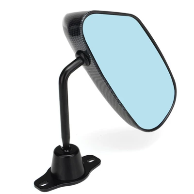 rearview mirror universal carbon pattern – Large field of view rear view auxiliary mirror