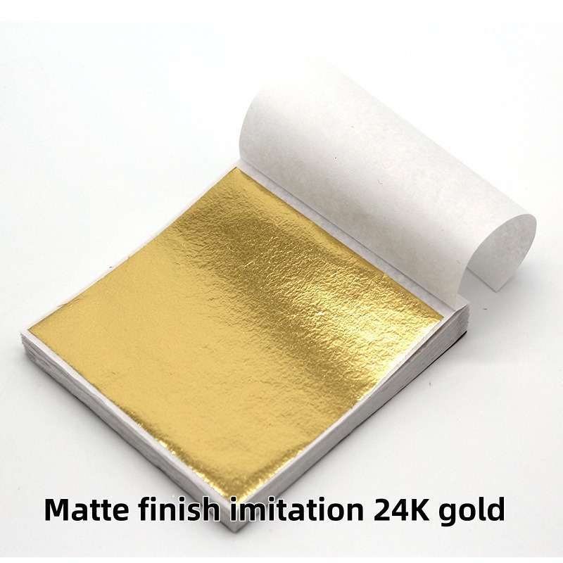 Papel de aluminio dorado de 9 cm, decoración de techo de aluminio dorado de 14 cm, estatua de Buda, arte de uñas con aluminio dorado, lodo de cristal, papel de aluminio plateado, aluminio de colores. image 13
