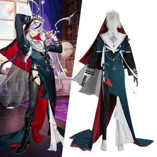 新世界狂欢cos服布儡翦咒银芒修女cosplay游戏服动漫G5765-阿里巴巴