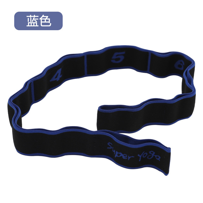 디지털 탄성 밴드 블루 8 그리드