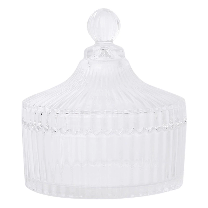 Прозрачная конфетная чашка с крышкой, полная 100 миллионов демагогических чаш Jinmingda, юрта, сухофруктовая банка для хранения европейских прозрачных стеклянных банок