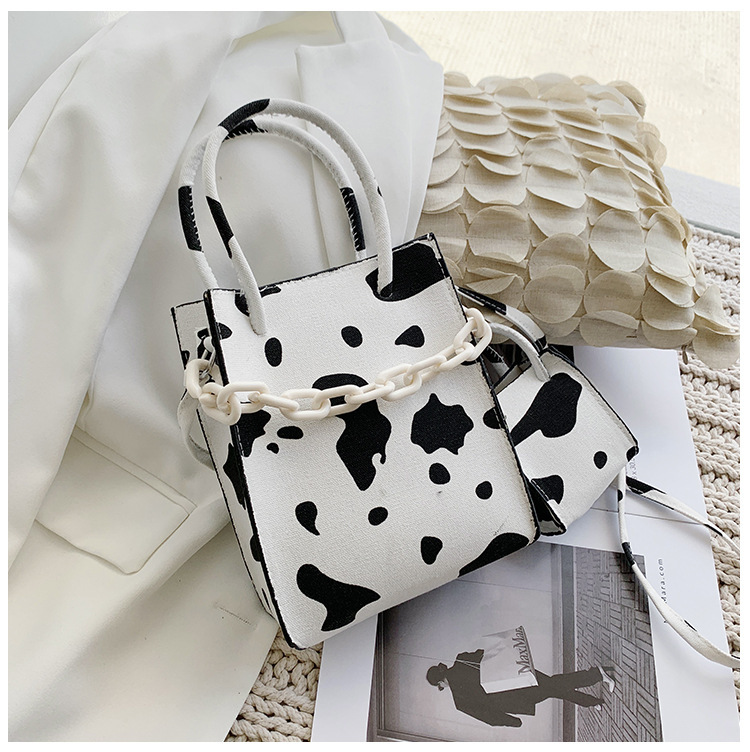 Two-piece small bag female 2021 new leop...