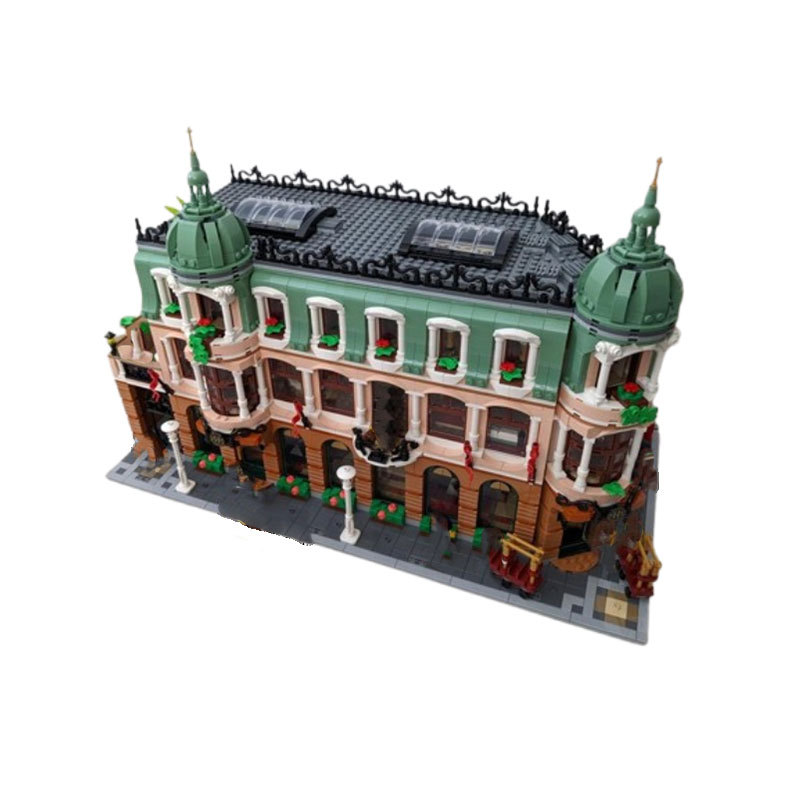 Modular City Street Building Blocks Toy Assembly Kit_voghion.com