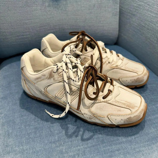 Pure Original Nb530 Miu Forrest Gump Shoes Retro Preppy Style Mesh Breathable Moral Training Shoes Couple Casual Sports Shoes