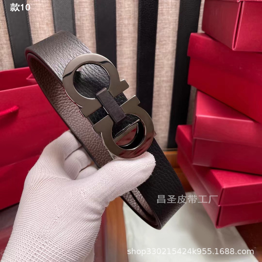 10 광택 총 색상/나무 버클 + 검정색 및 갈색(열매 패턴/경계 없음)