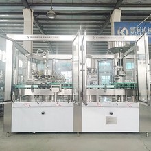 果酒冲瓶灌装打塞一体机 葡萄酒三联机 红酒灌装三合一设备