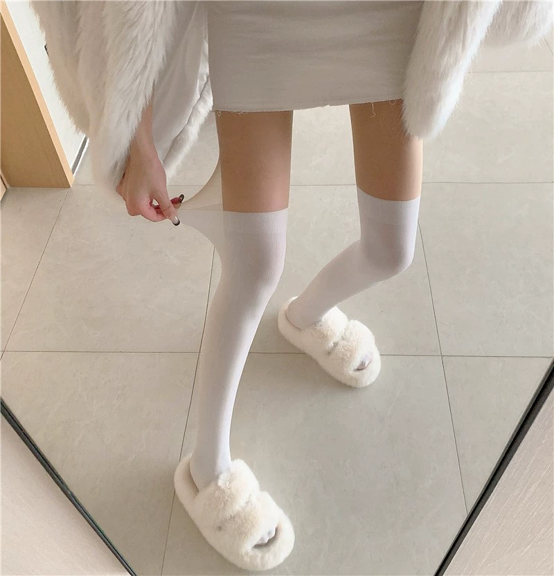 Ковбойские high boots с круглым носком, knee socks для студентов, колготки, Sailor Moon