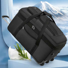 超大容量牛津布拉杆旅行包男女外出打工收纳折叠行李包托运行李箱