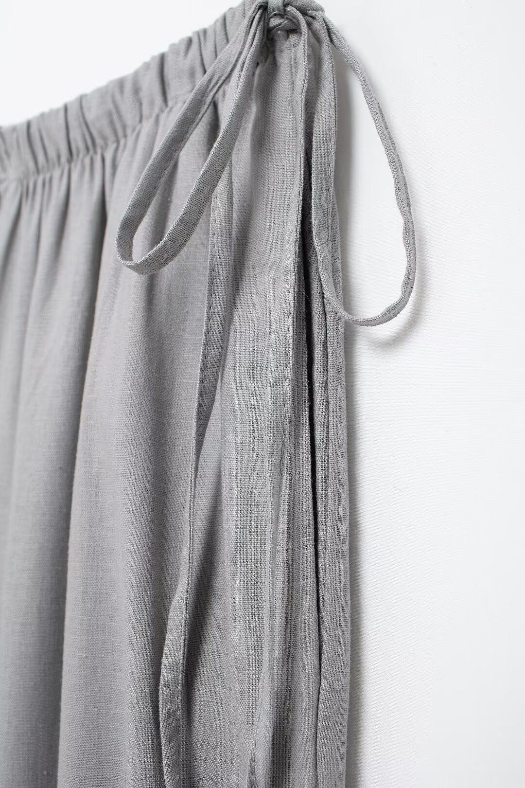 2024 Summer New Collection Women's Linen Blended Wide Leg Pants_voghion.com