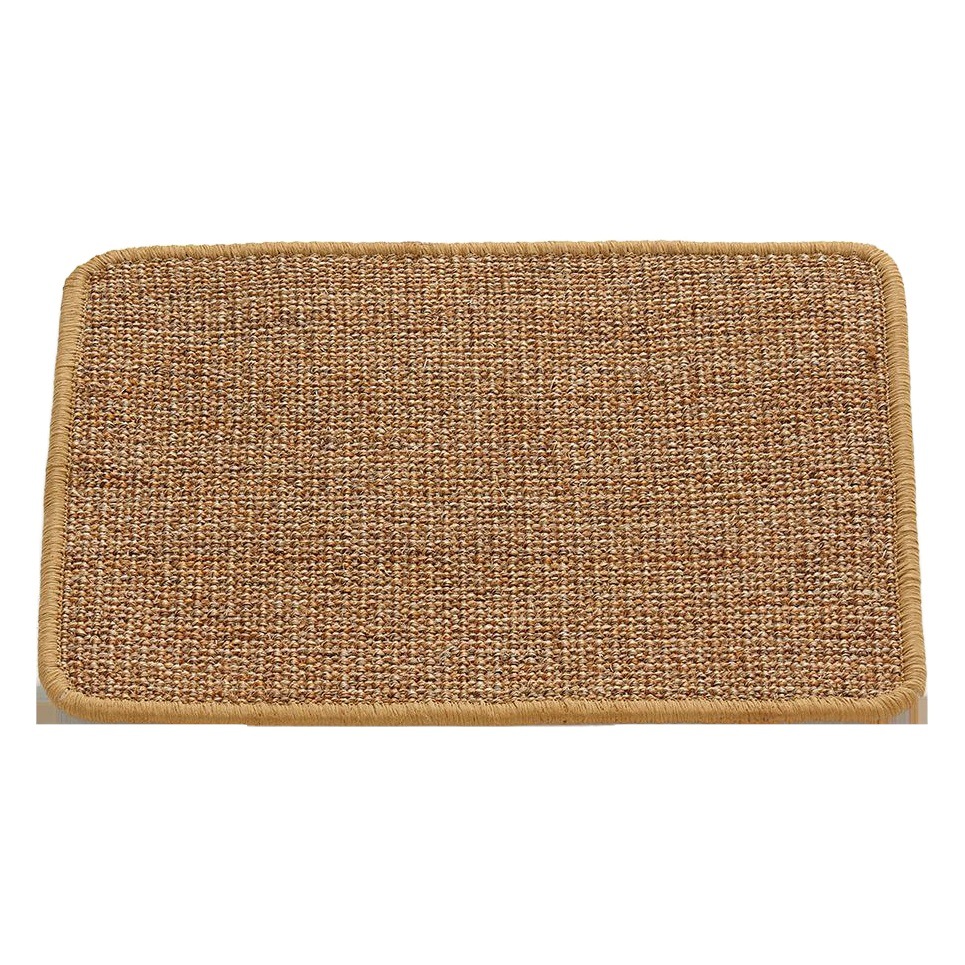 Sisal gato rascarse estera para mascotas estera de la garra del gato estera para dormir pierna de mesa sofá estera alfombra de lino estilo Amazon