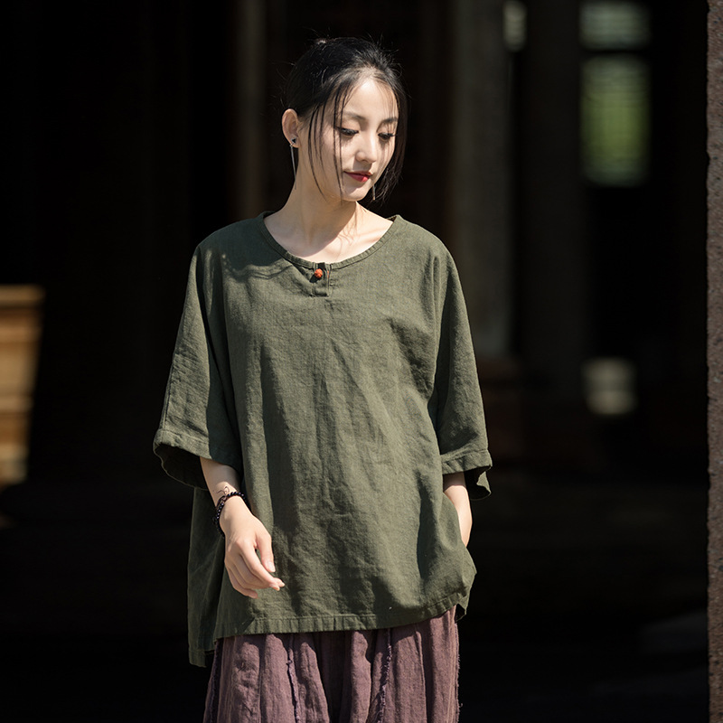 오래 된 녹색 (모래 세척)