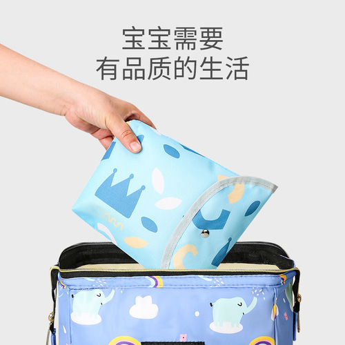 Diaper bag, lightweight multi-functional storage hand-held mommy bag, mother and baby bag, portable diaper bag for mom when going out
