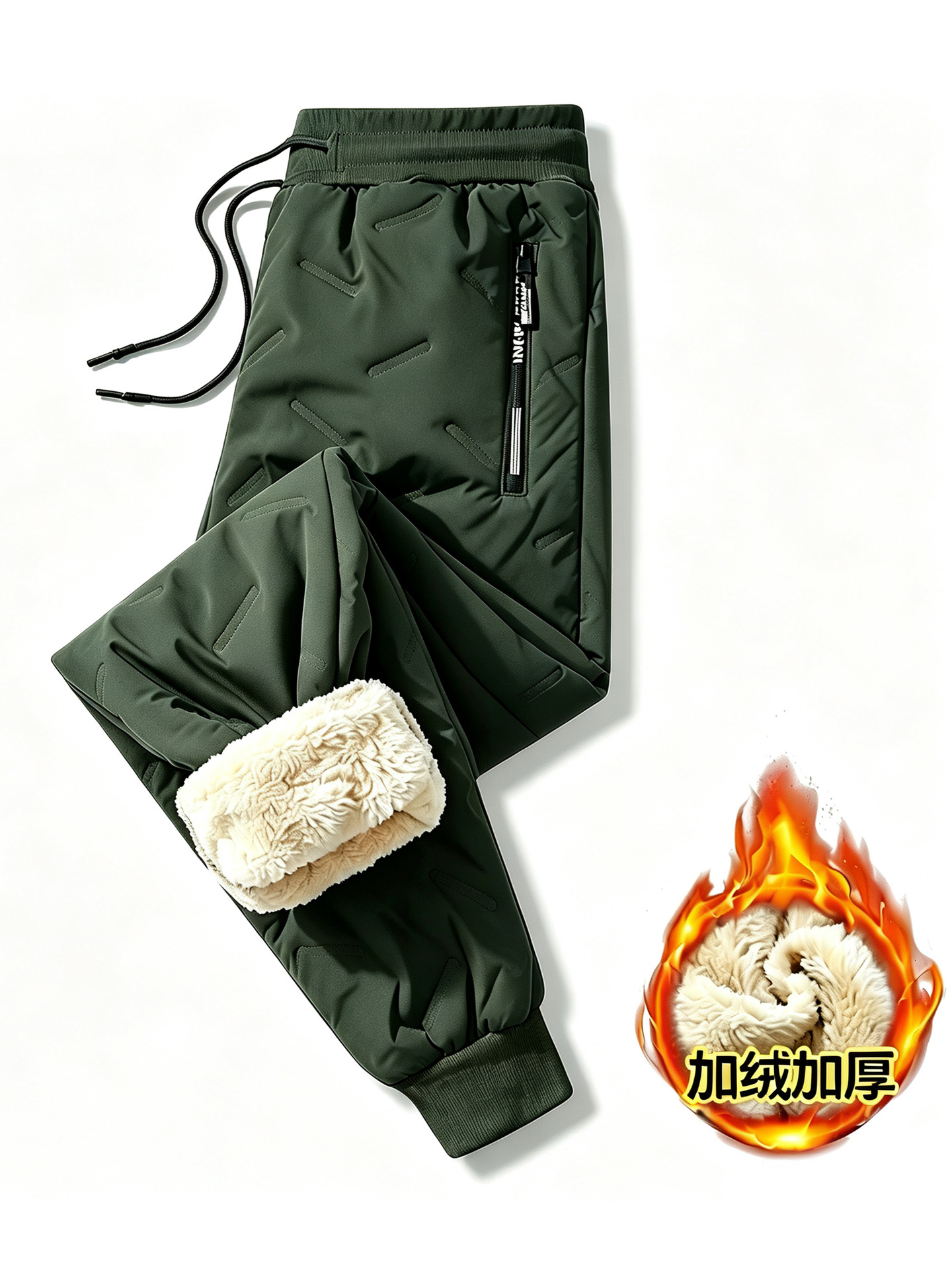 Military green beam mouth