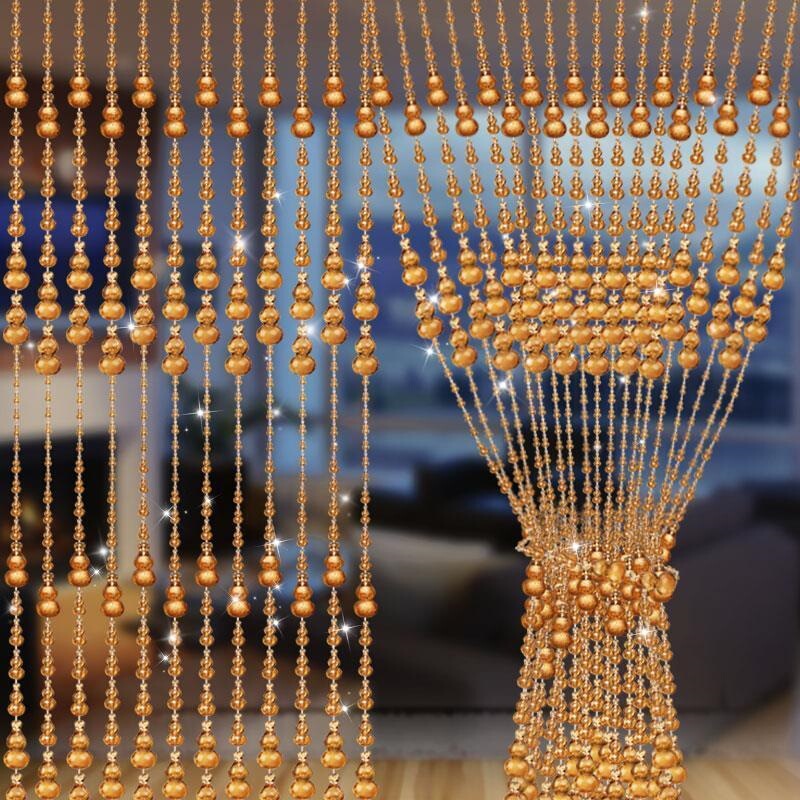 Fortune-Attracting Gourd Beads for Door Curtains, Bead Curtains, Partition Crystal Bead Hanging Curtains, Finished Product for Living Room, Bedroom, Entrance Hall, Feng Shui Decoration Fortune-Attracting Gourd Beads for Door Curtains, Bead Curtains, Partition Crystal Bead Hanging Curtains, Finished Product for Living Room, Bedroom, Entrance Hall, Feng Shui Decoration