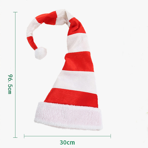 Sombreros de Navidad transfronterizos 2025, nuevos vestidos de Navidad, regalos de Navidad, adornos de decoración, sombreros de Navidad para adultos