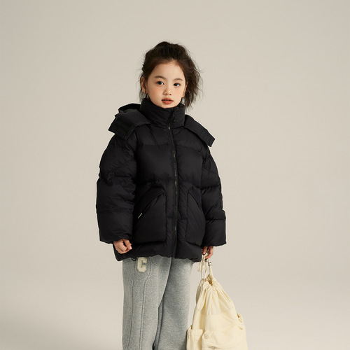 Pudding Haru  winter down jacket 85 down content 90 white duck down girls winter thickened down jacket