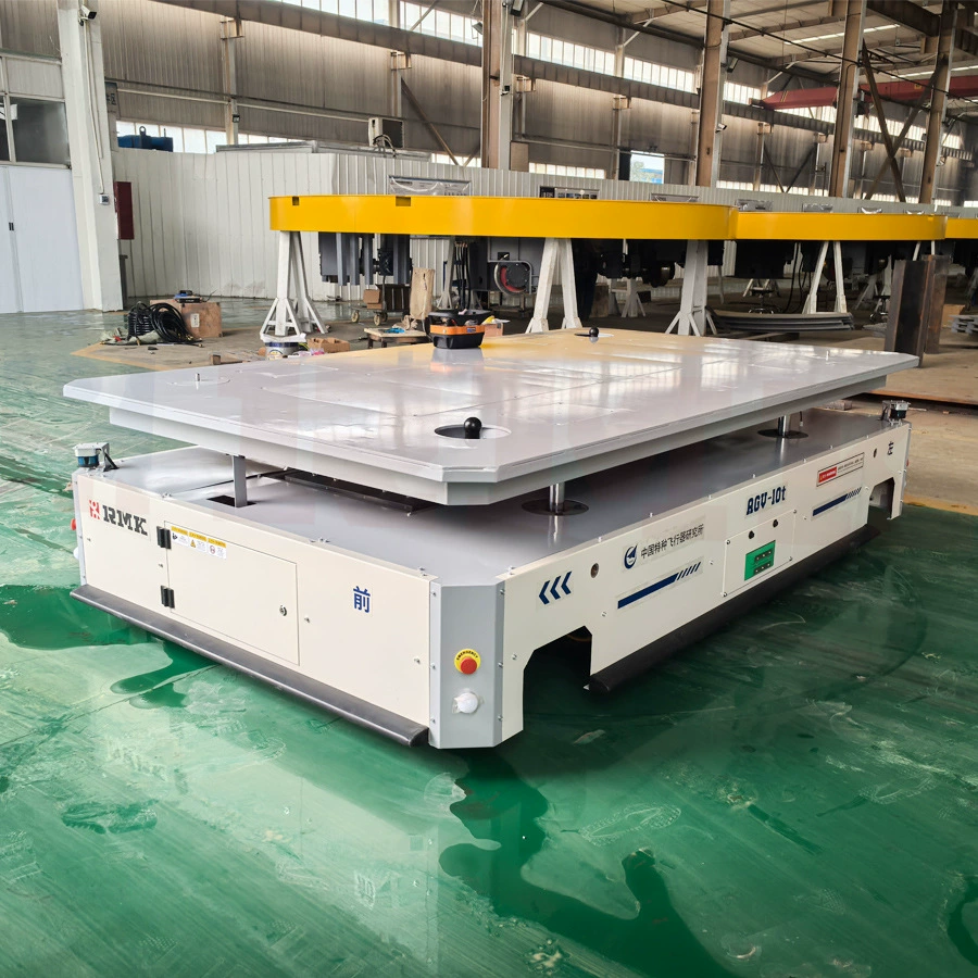 Самостоятельное производство и продажа лазерной навигации AGV интеллектуальный грузовик с магнитной полосой навигации Электрический плоский скутер самоостанавливается