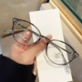 书呆子近视新款椭圆眼镜
