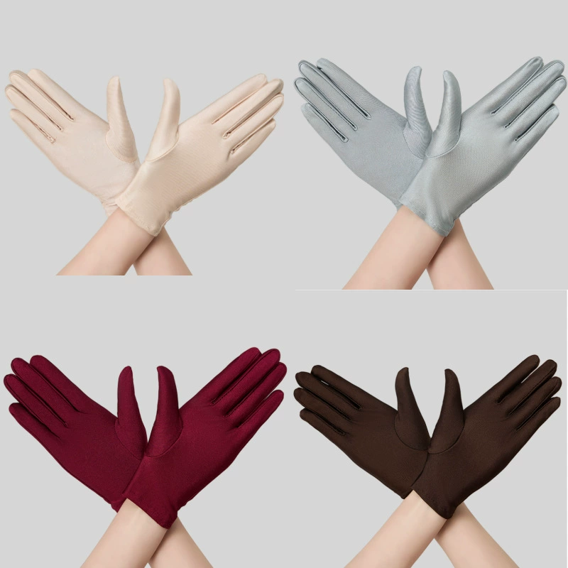 Летние перчатки тонкий солнцезащитный крем спандекс весной и осенью