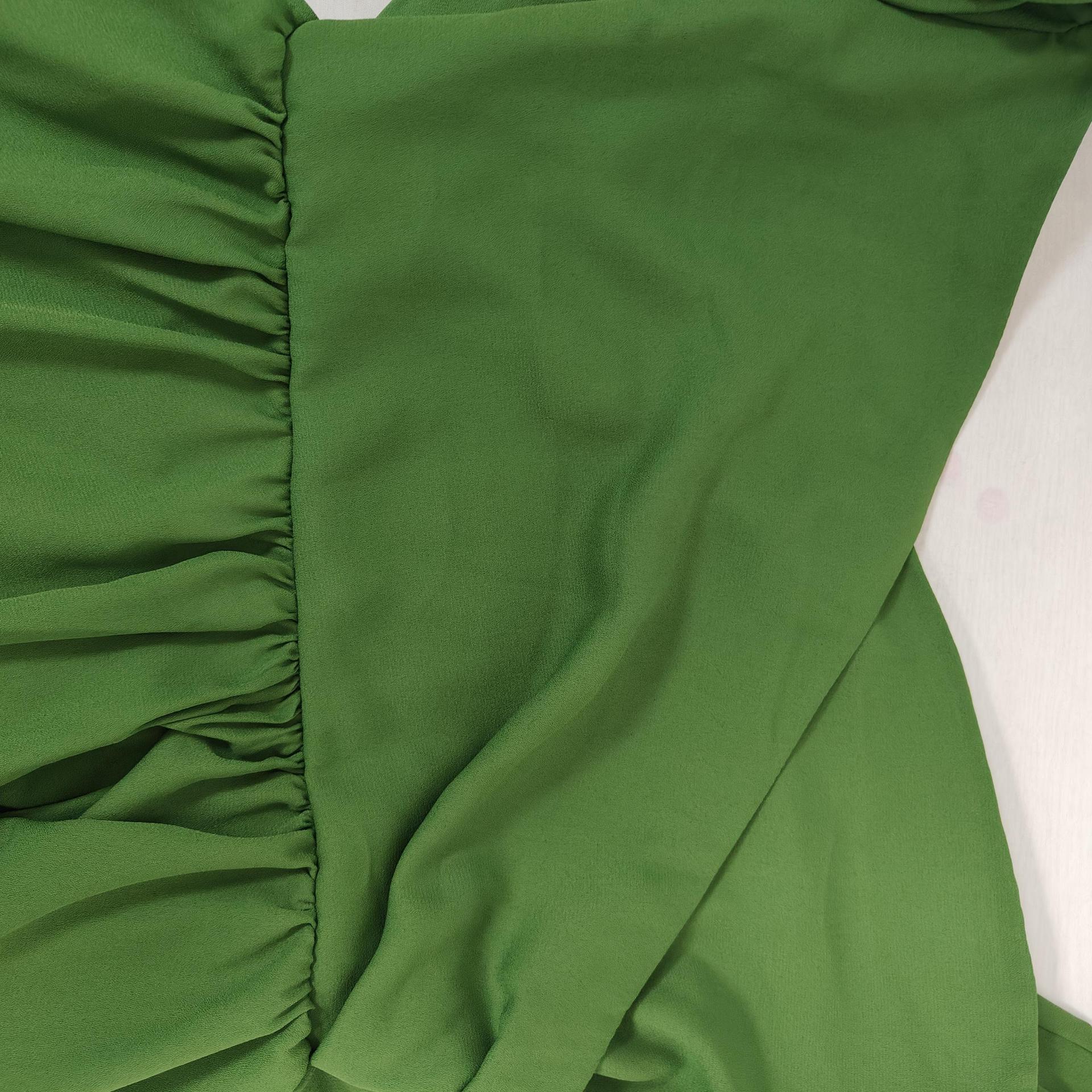 Women's Clothing Spring Women's Low Cut Off Shoulder Dress Sexy Hot Girl Solid Color Short Skirt For Formal & Casual For Women_ecoleips.com