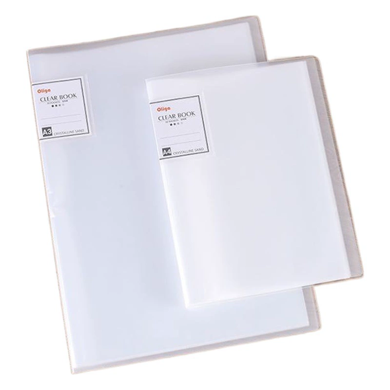Папка-органайзер A2/A3 для документов, школьных тетрадей, студенческих работ, с прозрачными вкладками, для классификации, блокнот на кольцах, фотоальбом