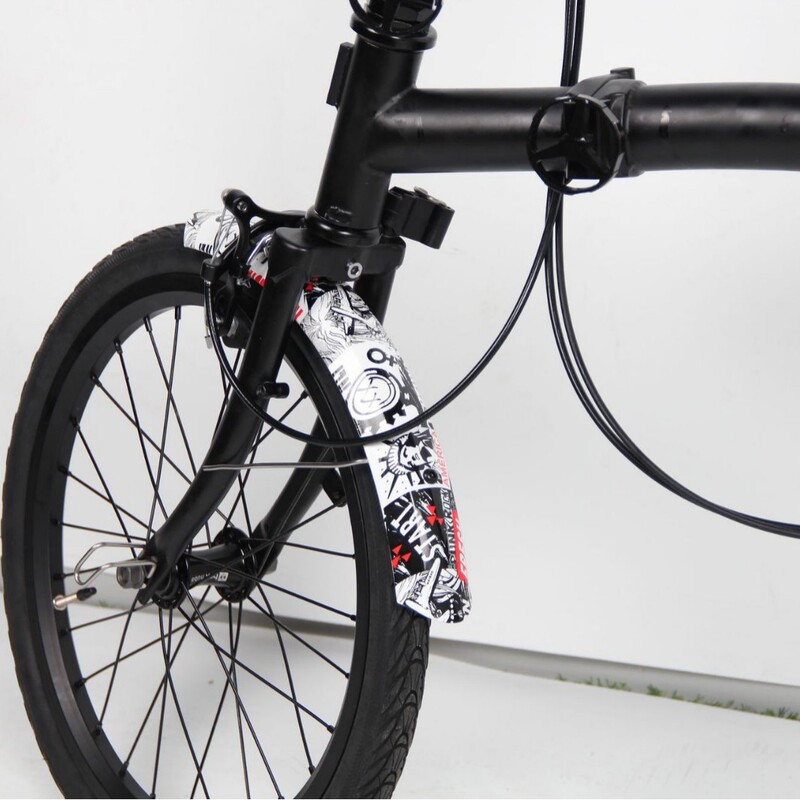 Source Factory Guoxiaobu 70% off Folding Bicycle 16-Inch British-Style Small Bike 9-Speed Overseas Warehouse Dropshipping