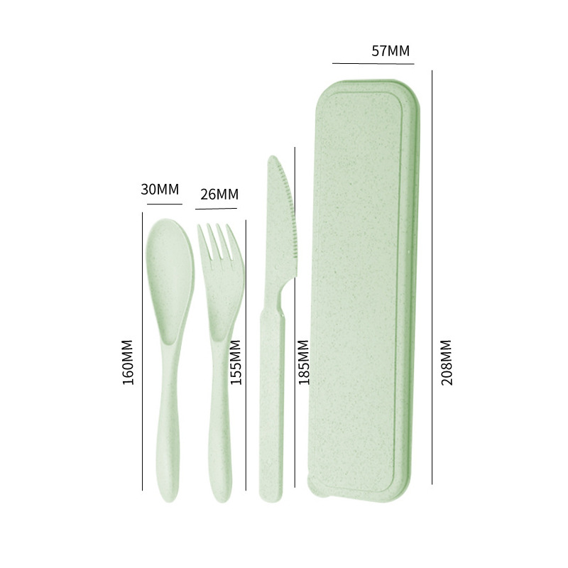 클래식 나이프와 포크 스푼 [노르딕 그린]]