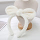 Plush Rabbit Ears Headband Women's Face Wash Headband Internet Red Hair Clip Headwear Headband High Cranium Top Cute Playful Hair Accessories